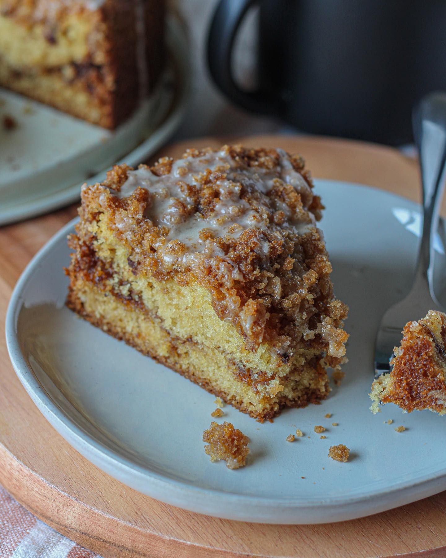 I love sharing this recipe around Thanksgiving time! 

Growing up when my mom and I would be doing our baking the day before Thanksgiving, the last thing we’d do was whip up a coffee cake for breakfast. I have lots of memories enjoying breakfast while watching the Macy’s Thanksgiving Day Parade on TV. 

Click the link in my bio, then search 🔍 “Coffee Cake” 😋🦃🍰☕️